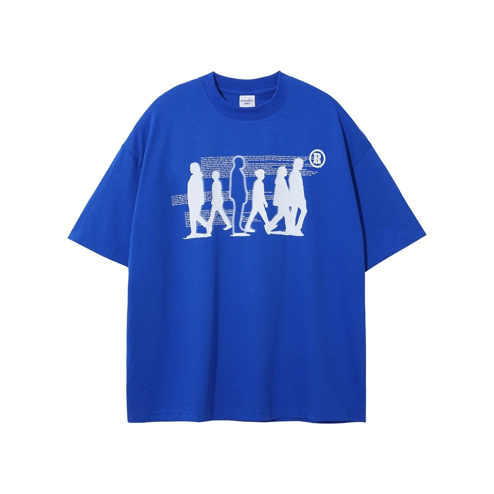 High Street Print Blue Vintage Distress T-Shirts Streetwear Women Retro Harajuku Oversized Cotton Tops Tees Streetwear Hip Hop
High Street Print Blue Vintage Distress T-Shirts Streetwear Women Retro Harajuku Oversized Cotton Tops Tees Streetwear Hip Hop