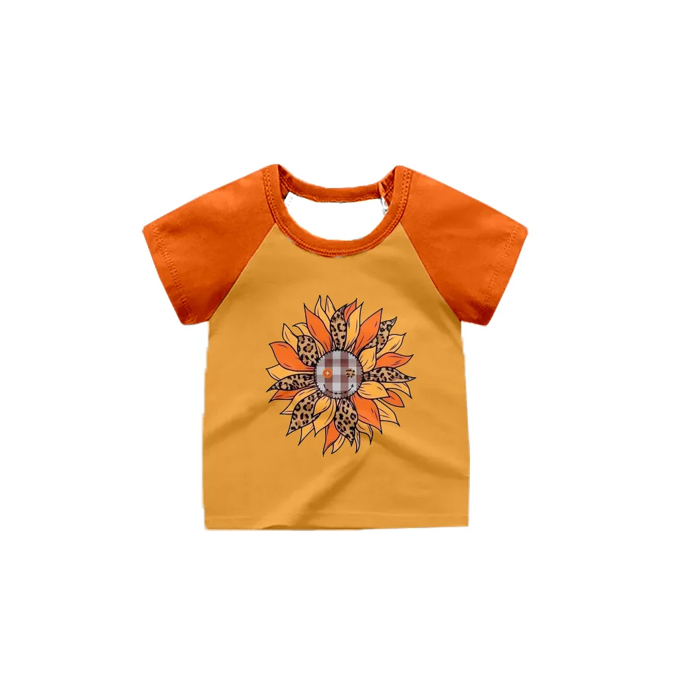 Halloween Boy Clothes Funny Print T-shirt Orange Shoulder Sleeve Top Baby Boutique Children's Clothing Milk Silk Material
Halloween Boy Clothes Funny Print T-shirt Orange Shoulder Sleeve Top Baby Boutique Children's Clothing Milk Silk Material