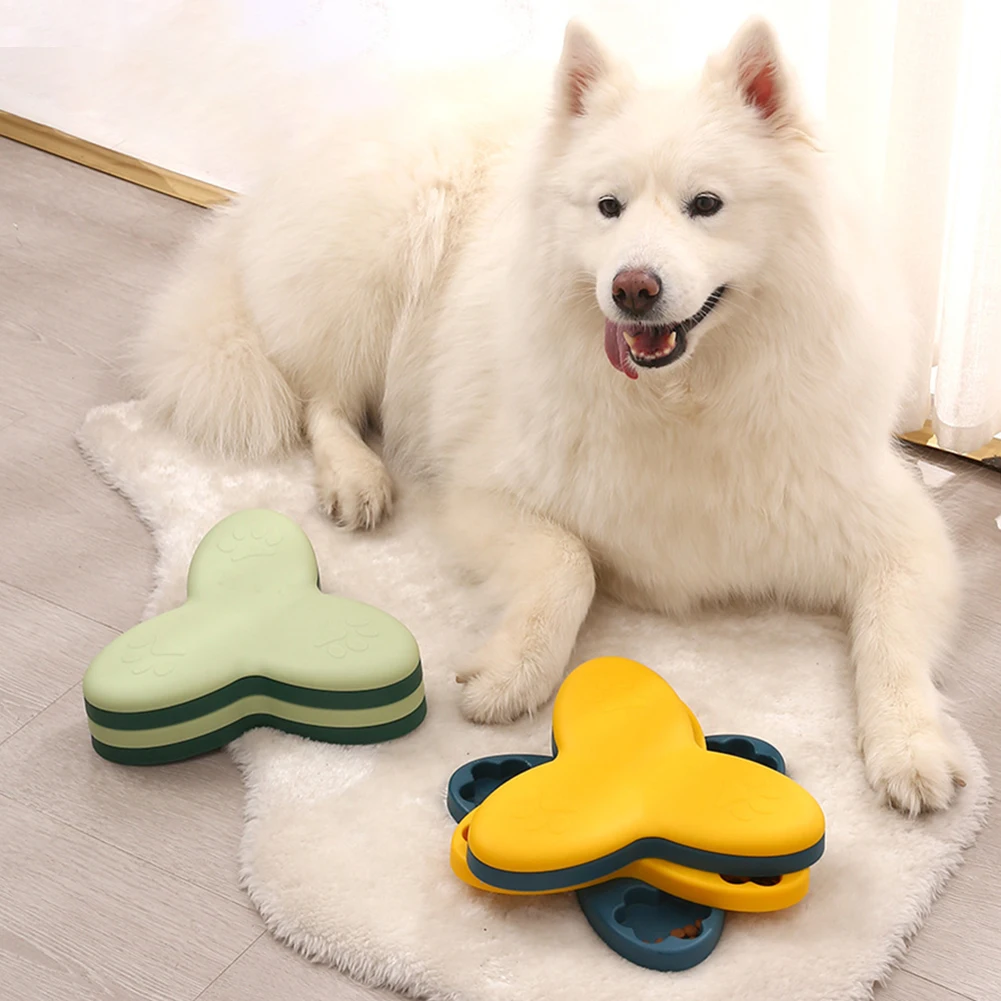 Pet Training Toy Cat Dogs Turntable Leaking Food Slow Toys Dog Feeder Funny Rotatable Interactive Training Toy Pet Products
Pet Training Toy Cat Dogs Turntable Leaking Food Slow Toys Dog Feeder Funny Rotatable Interactive Training Toy Pet Products