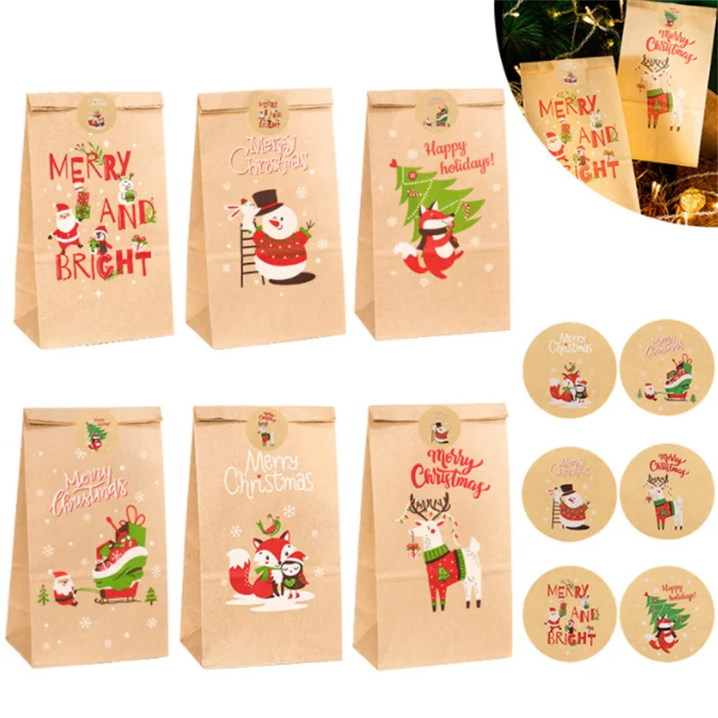 Christmas Gift Bags Candy Bags Gift Decoration Christmas Numbers Stickers Packaging Bag Storage Supplies
Christmas Gift Bags Candy Bags Gift Decoration Christmas Numbers Stickers Packaging Bag Storage Supplies