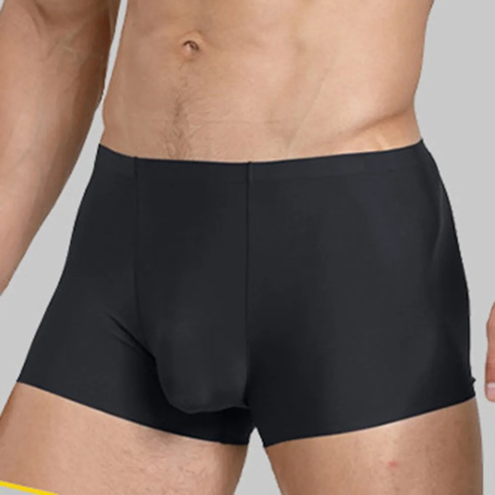 Men Sexy Boxer Sissy Pouch Panties Seamless Brief Thin Transparent Underwear Shorts Trunks Underpants Fashion Bottom Shorts Pant
Men Sexy Boxer Sissy Pouch Panties Seamless Brief Thin Transparent Underwear Shorts Trunks Underpants Fashion Bottom Shorts Pant