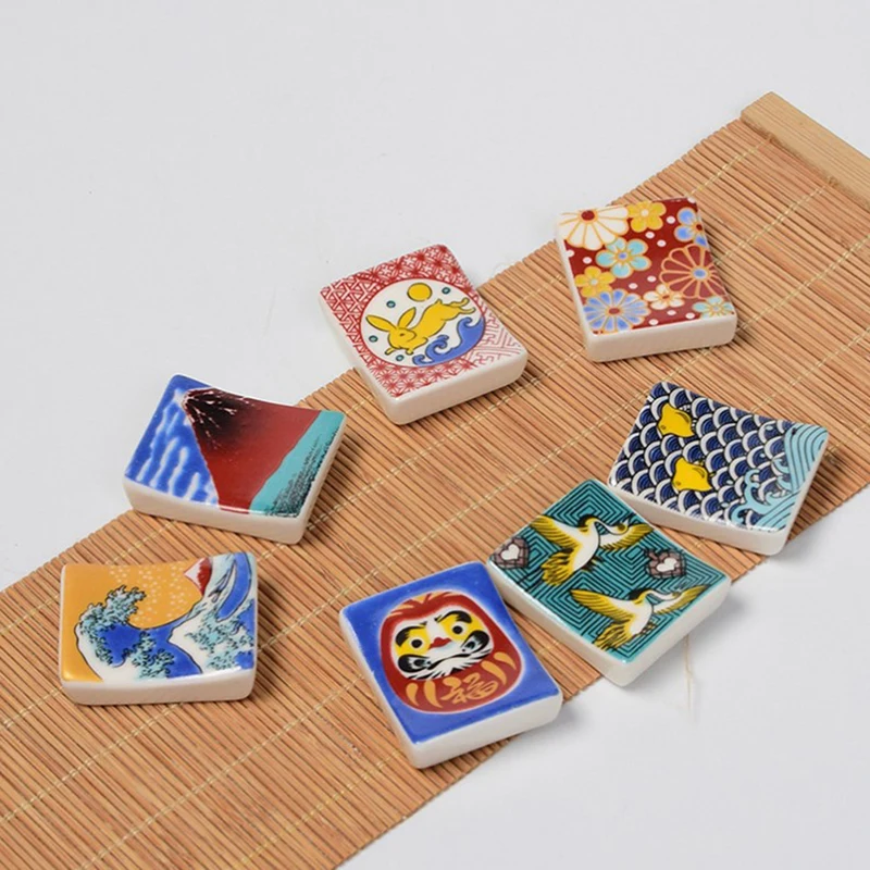 1Pc Ceramic and Wind Chopstick Shelf New Style of Retro Chopstick Holder Household Tableware Ceramic Decor Household Tableware
1Pc Ceramic and Wind Chopstick Shelf New Style of Retro Chopstick Holder Household Tableware Ceramic Decor Household Tableware
