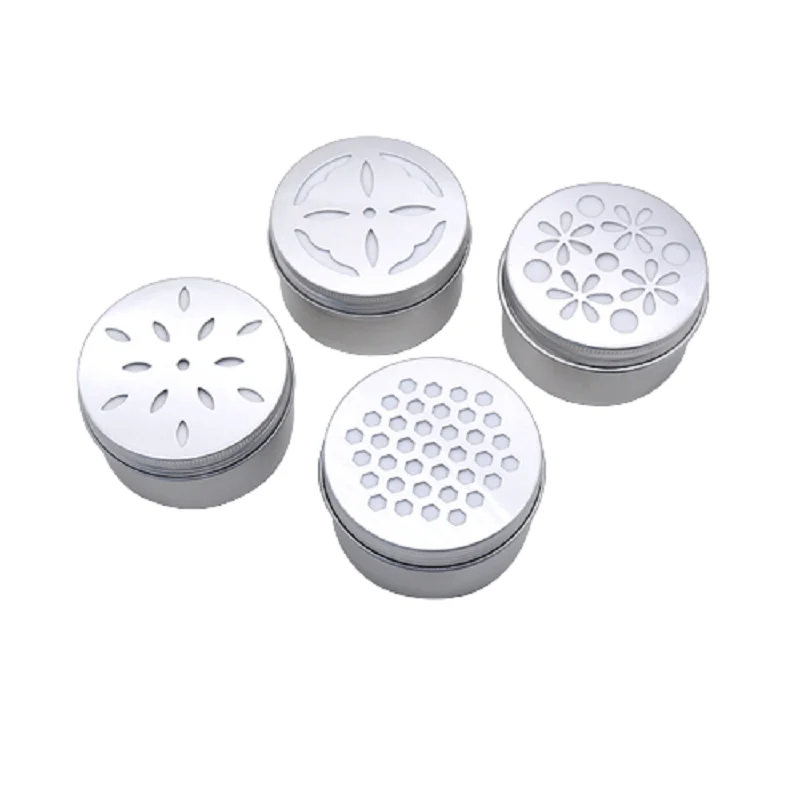 80ml Aluminum Jar Round Hand Soap Tin Metal Packaging Box Air Freshener Aluminum Cosmetic Jar with Hollow Hole Cover 30pcs
80ml Aluminum Jar Round Hand Soap Tin Metal Packaging Box Air Freshener Aluminum Cosmetic Jar with Hollow Hole Cover 30pcs