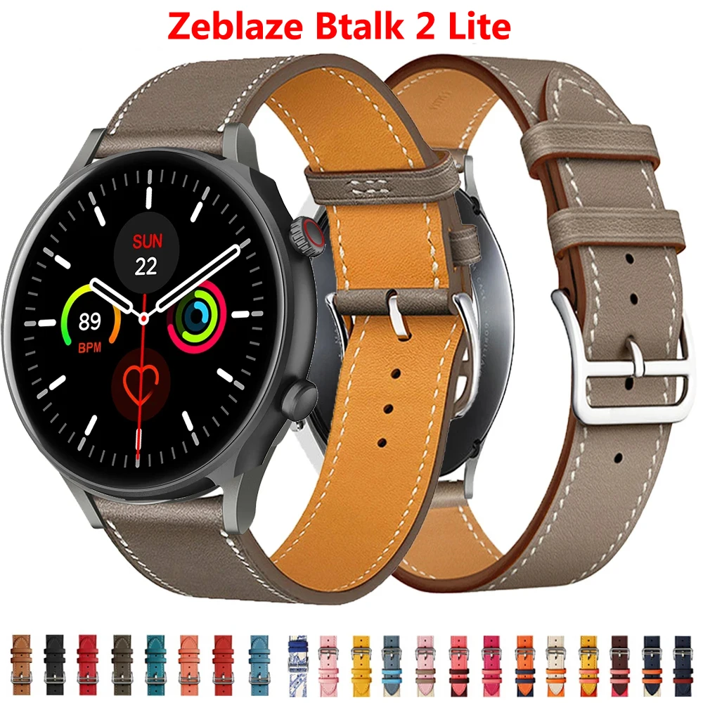 22mm Leather Band for Zeblaze Btalk 2 Lite Smart Wristband Quick Releas Strap for Stratos 3 Correa Bracelet Watches Accessories
22mm Leather Band for Zeblaze Btalk 2 Lite Smart Wristband Quick Releas Strap for Stratos 3 Correa Bracelet Watches Accessories