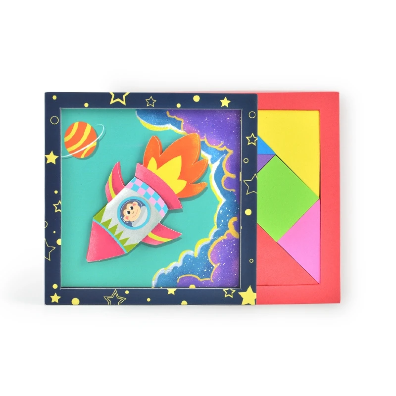 Magnetic 3D Puzzle Tangram Game Learning Educational Drawing Board Games Toy Gift For Children
Magnetic 3D Puzzle Tangram Game Learning Educational Drawing Board Games Toy Gift For Children
