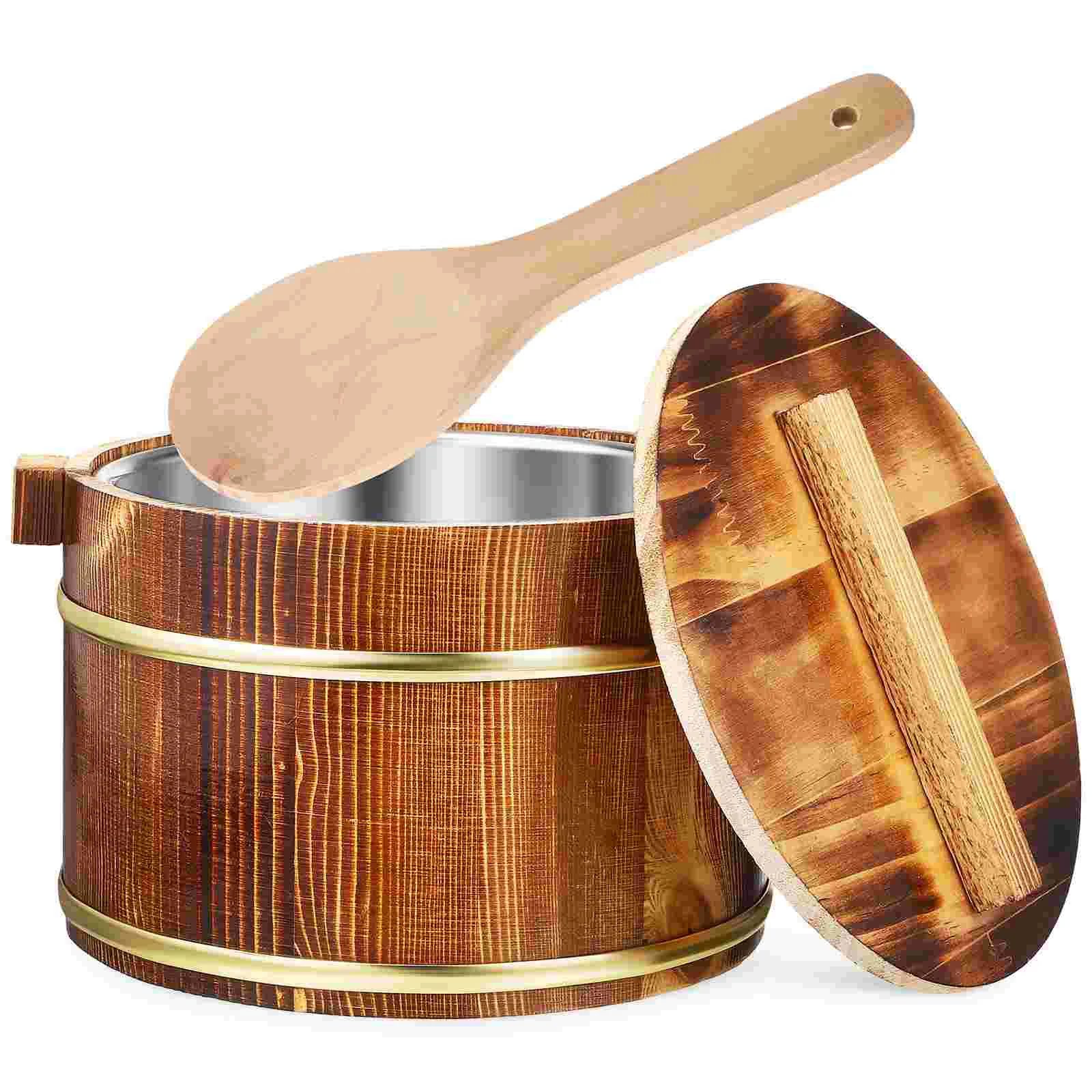 Rice Sushibowl Bucketsteamer Wooden Oke Tub Plate Basket Japanese Hangiri Stainless Cooling Storage Vintage Cooking Cask Steamed
Rice Sushibowl Bucketsteamer Wooden Oke Tub Plate Basket Japanese Hangiri Stainless Cooling Storage Vintage Cooking Cask Steamed