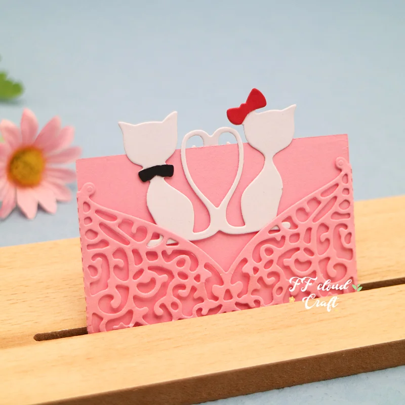 Craft Dies Cut Envelope Cutting Dies Greeting Card Cat Scrapbook Embossing DIY Album Greeting Paper Cards Making Tool
Craft Dies Cut Envelope Cutting Dies Greeting Card Cat Scrapbook Embossing DIY Album Greeting Paper Cards Making Tool
