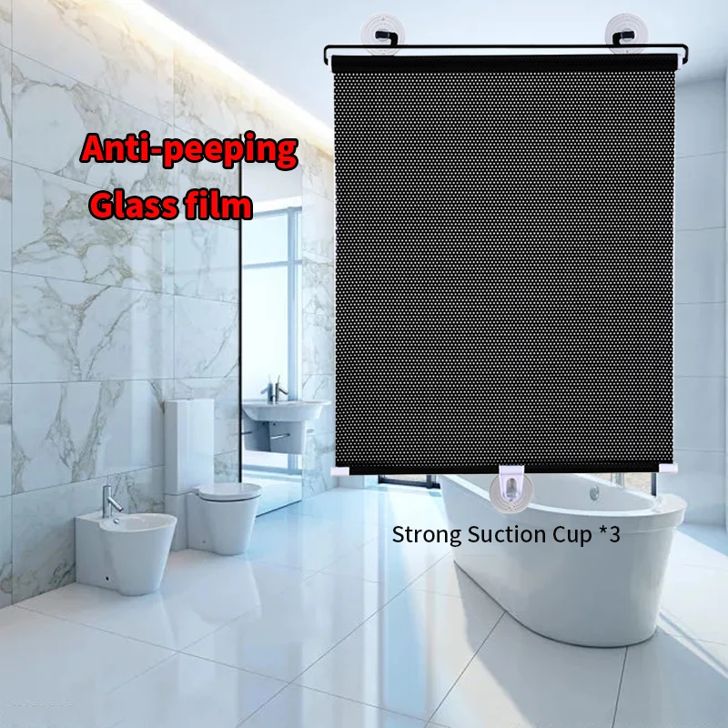 Anti-peeping Glass Film with Storage Suction Cup PVC Heat Insulation Wall Stickers Privacy Home Decoration Bathroom Accessories
Anti-peeping Glass Film with Storage Suction Cup PVC Heat Insulation Wall Stickers Privacy Home Decoration Bathroom Accessories