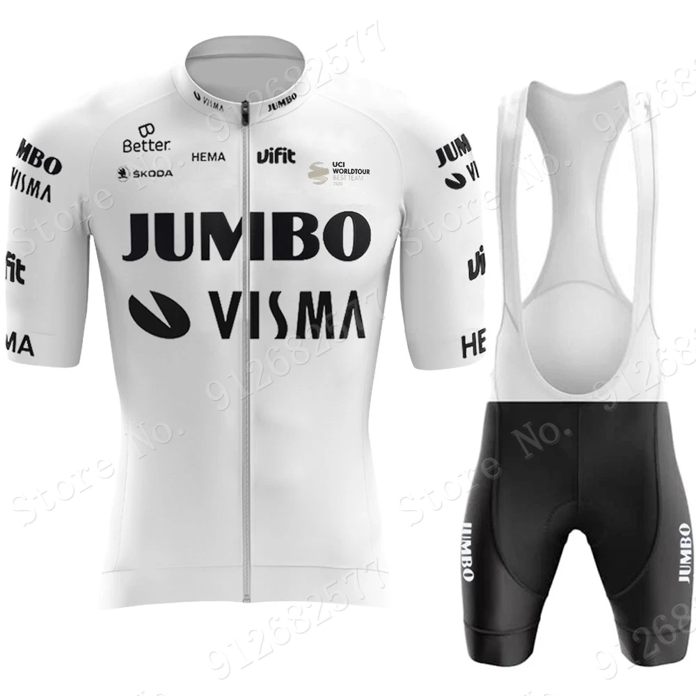 Мужской комплект одежды для велоспорта Jumbo Visma, белая и черная футболка для велоспорта, комплект одежды для велоспорта, рубашки и шорты для в...
Мужской комплект одежды для велоспорта Jumbo Visma, белая и черная футболка для велоспорта, комплект одежды для велоспорта, рубашки и шорты для в...