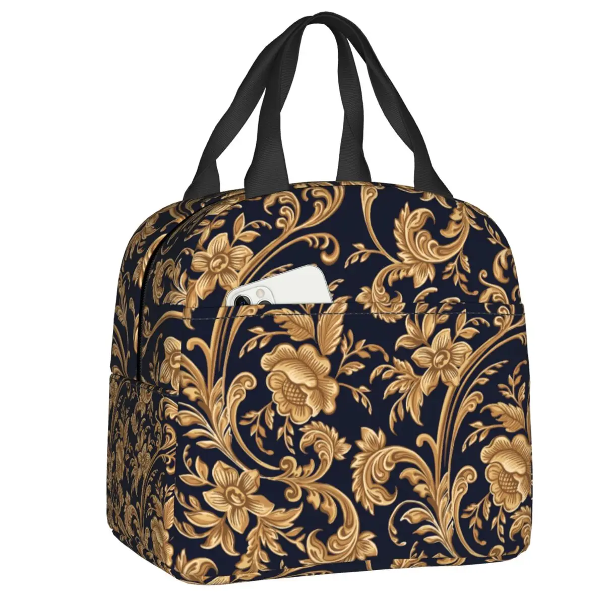 Luxury European Floral Print Insulated Lunch Bags for Women Victorian Art Resuable Thermal Cooler Bento Box Kids School Children
Luxury European Floral Print Insulated Lunch Bags for Women Victorian Art Resuable Thermal Cooler Bento Box Kids School Children