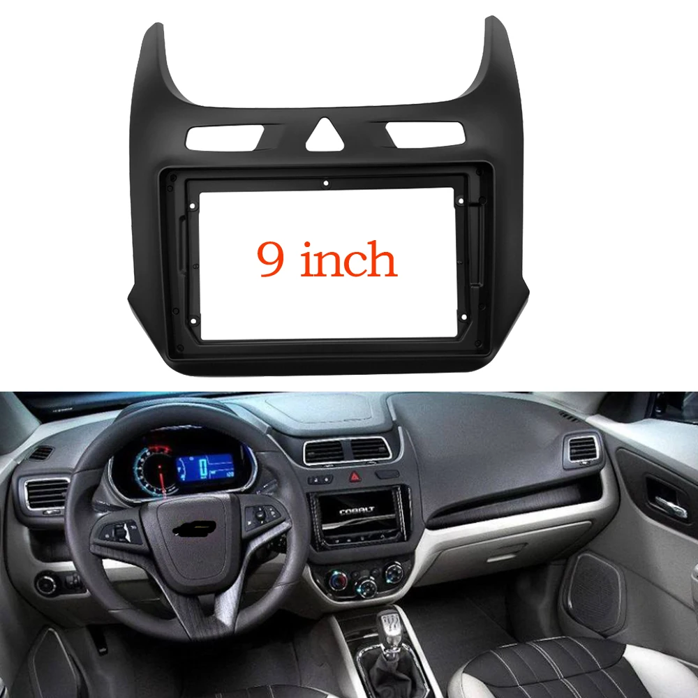 Автомобильный радиоприемник 2 Din, 9 дюймов, панель для Chevrolet Cobalt 2011-2020, рамка для приборной панели, установка DVD, Gps, Mp5, Android-плеер
Автомобильный радиоприемник 2 Din, 9 дюймов, панель для Chevrolet Cobalt 2011-2020, рамка для приборной панели, установка DVD, Gps, Mp5, Android-плеер