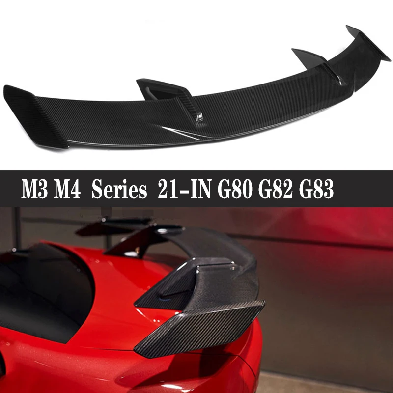 G80 Dry Carbon Rear Trunk Spoiler Tail Wings Auto Styling Wing For BMW G82 G83(M4) Coupe & G80(M3) Sedan 2021- Rear Wing
G80 Dry Carbon Rear Trunk Spoiler Tail Wings Auto Styling Wing For BMW G82 G83(M4) Coupe & G80(M3) Sedan 2021- Rear Wing