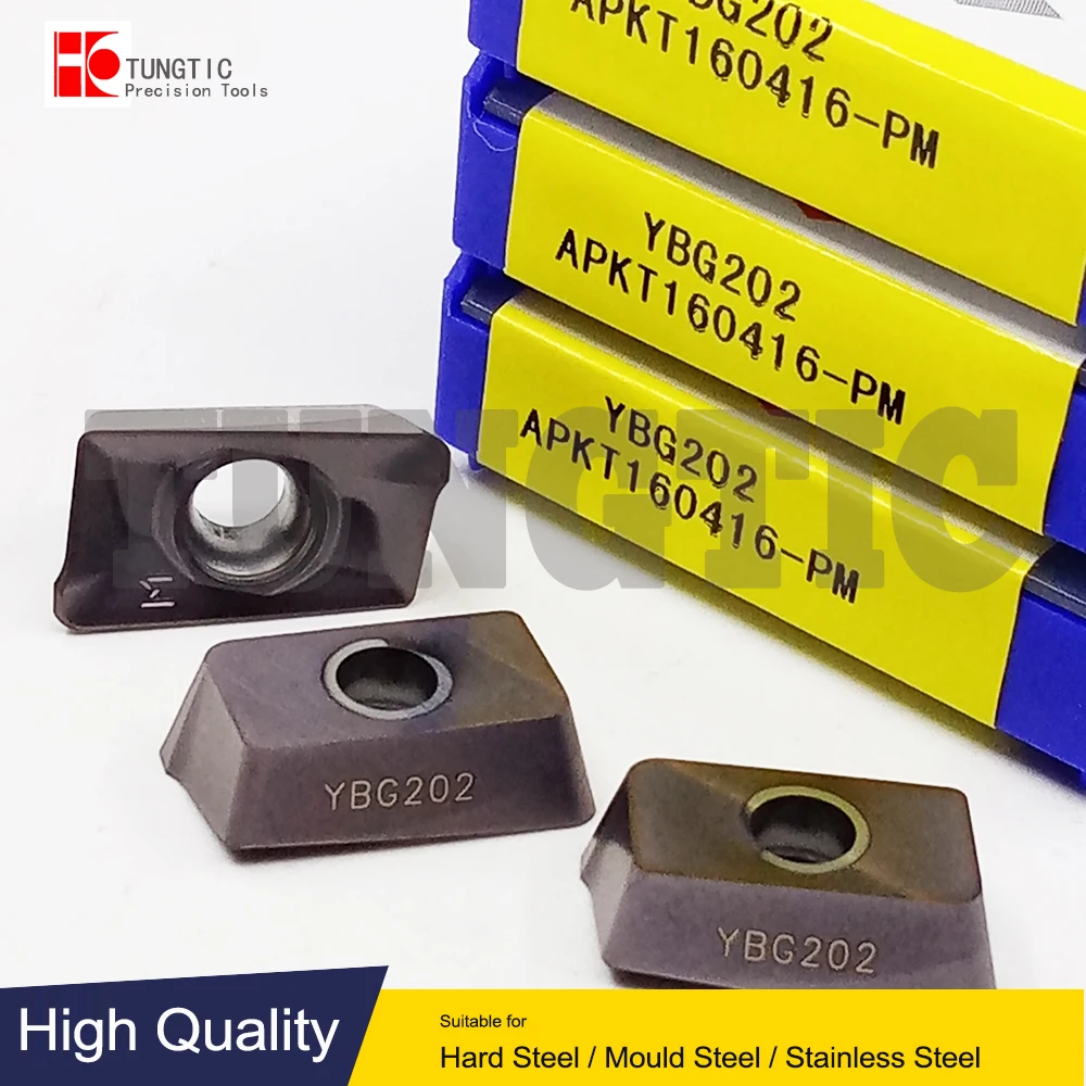 APKT160416-PM YBG202 Milling Cutter CNC Tools Insert Lathe Machining Tools Lathe Cutting Tool Metal Turning Tools APKT 160416
APKT160416-PM YBG202 Milling Cutter CNC Tools Insert Lathe Machining Tools Lathe Cutting Tool Metal Turning Tools APKT 160416