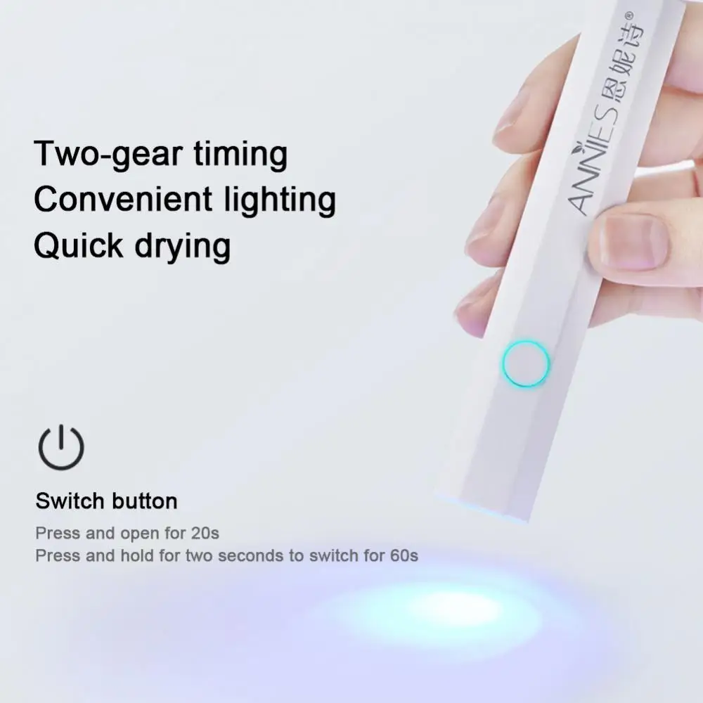 1 шт., лампа для сушки ногтей с USB-зарядкой
1 шт., лампа для сушки ногтей с USB-зарядкой