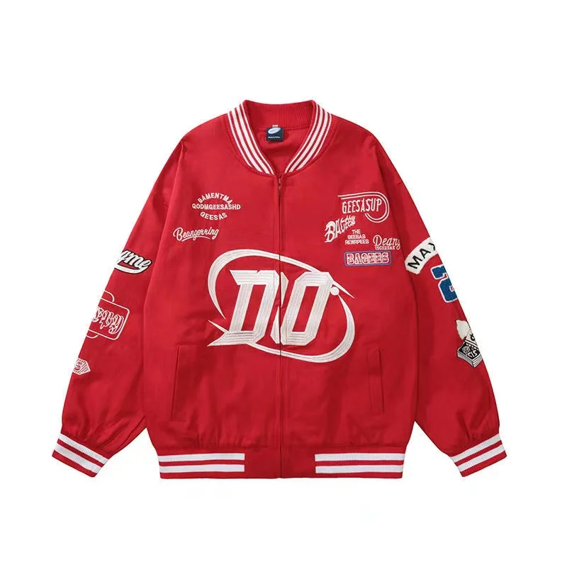 American Street Letter Embroidered Jackets Coat Women's Y2K Unisex Fashion Joker Motorcycle Baseball Uniform Casual Trend Jacket
American Street Letter Embroidered Jackets Coat Women's Y2K Unisex Fashion Joker Motorcycle Baseball Uniform Casual Trend Jacket
