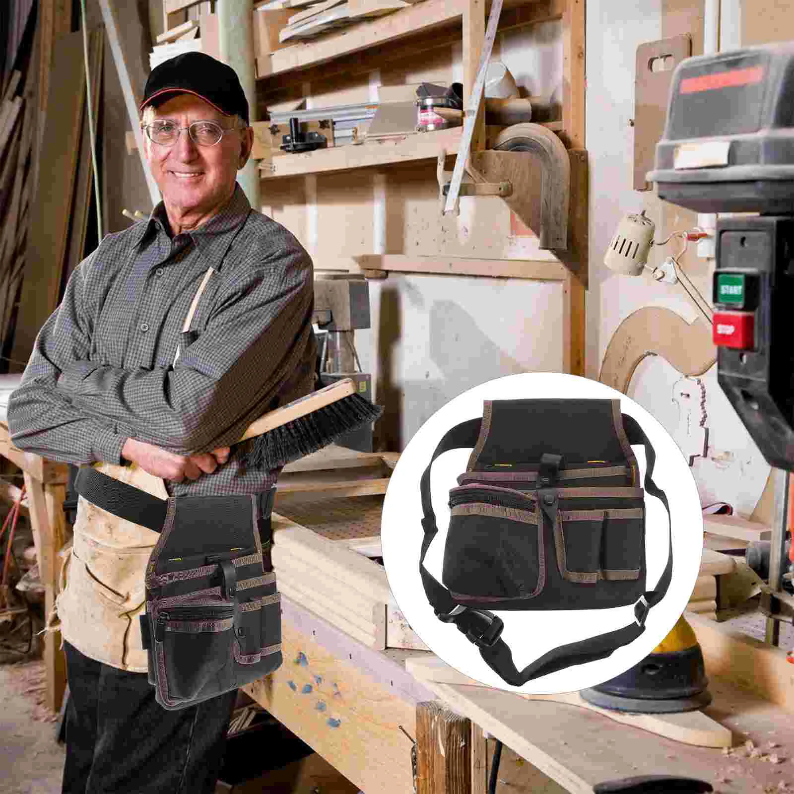 Toolpouch Electrician Waist Film Automotive Tools Car Carpenter Backpacks Install Canvas Pocketpack Fanny Belt Container Holder
Toolpouch Electrician Waist Film Automotive Tools Car Carpenter Backpacks Install Canvas Pocketpack Fanny Belt Container Holder