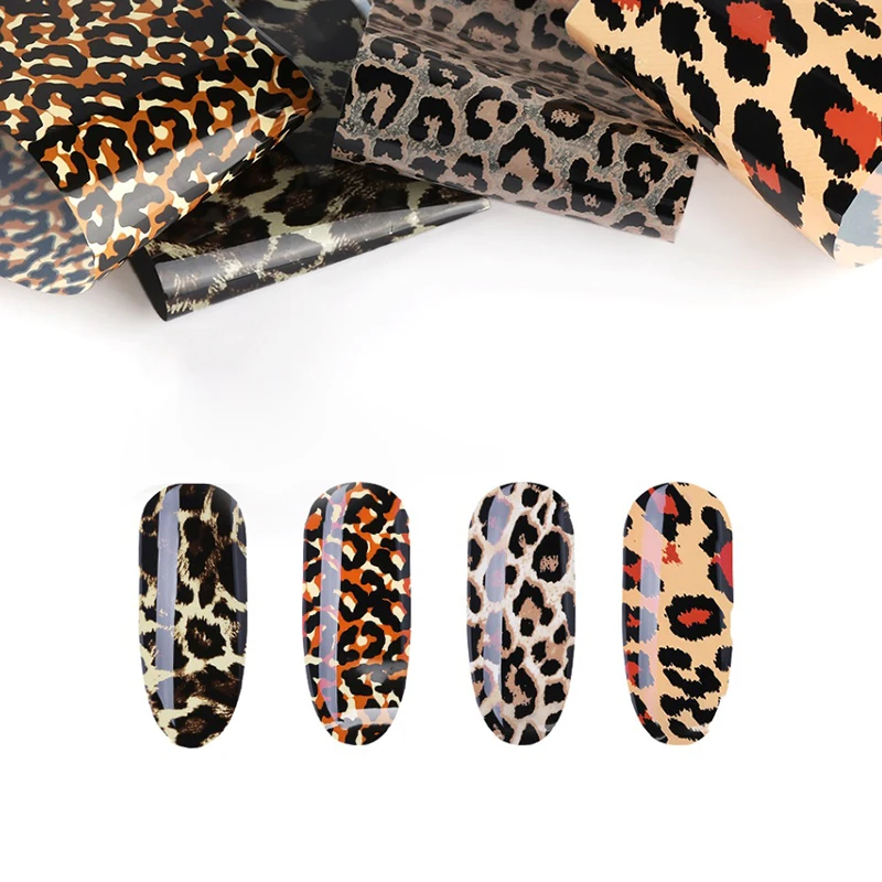 BeautyBigBang 4pcs/set 20cm Leopard Print Nail Sticker Transfer Decal Nail Art Nail Sticker Sexy Decoration
BeautyBigBang 4pcs/set 20cm Leopard Print Nail Sticker Transfer Decal Nail Art Nail Sticker Sexy Decoration