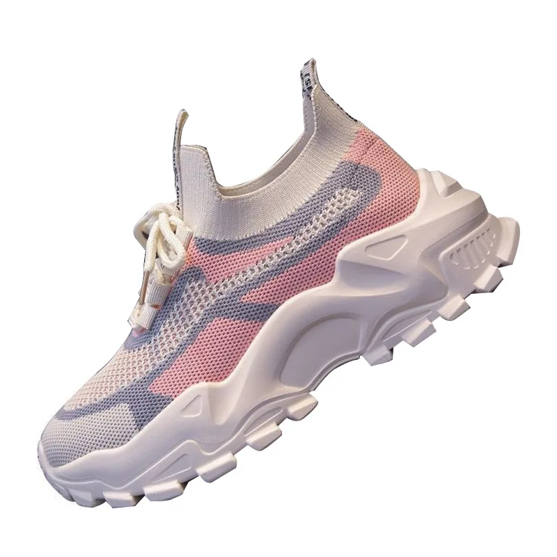 Women's Sports Shoes 2022 Autumn New Flying Woven Breathable Casual Shoes Mesh Heightened Dad Shoes Women's Shoes
Women's Sports Shoes 2022 Autumn New Flying Woven Breathable Casual Shoes Mesh Heightened Dad Shoes Women's Shoes