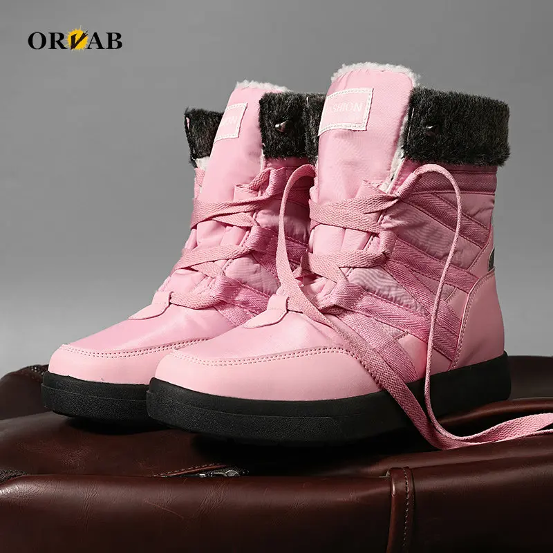 Plus Size 36-44 Women Boots Black Pink Boots for Woman Super Warm Fur Winte Snow Boots Split Leather Platform Boots Women Shoes
Plus Size 36-44 Women Boots Black Pink Boots for Woman Super Warm Fur Winte Snow Boots Split Leather Platform Boots Women Shoes
