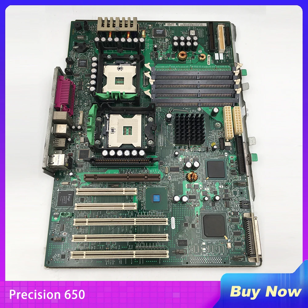 Материнская плата WS650 PRE650 2K812 F1262 для DELL Precision 650, рабочая станция, полностью протестирована
Материнская плата WS650 PRE650 2K812 F1262 для DELL Precision 650, рабочая станция, полностью протестирована