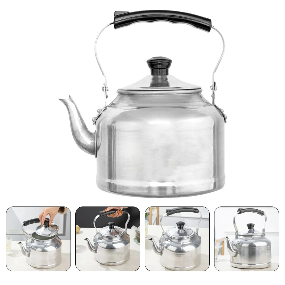 Water Kettle Aluminum Stovetop Tea Pot with Handle Kitchen Tea Pot for Loose Tea Water Kettle 55L
Water Kettle Aluminum Stovetop Tea Pot with Handle Kitchen Tea Pot for Loose Tea Water Kettle 55L