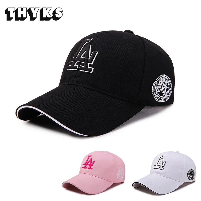 

Мужская Уличная бейсболка с вышивкой LA Letter в стиле хип-хоп, шляпа с регулируемой застежкой сзади, шляпа от солнца для рыбалки, унисекс, шапка ...