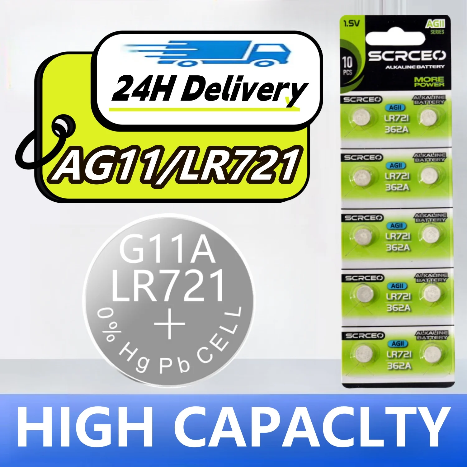 Новинка 40-200 шт. литиевые батареи AG11 1 55 в 362 LR721 362A L721F SR721SW батарейка с кнопкой