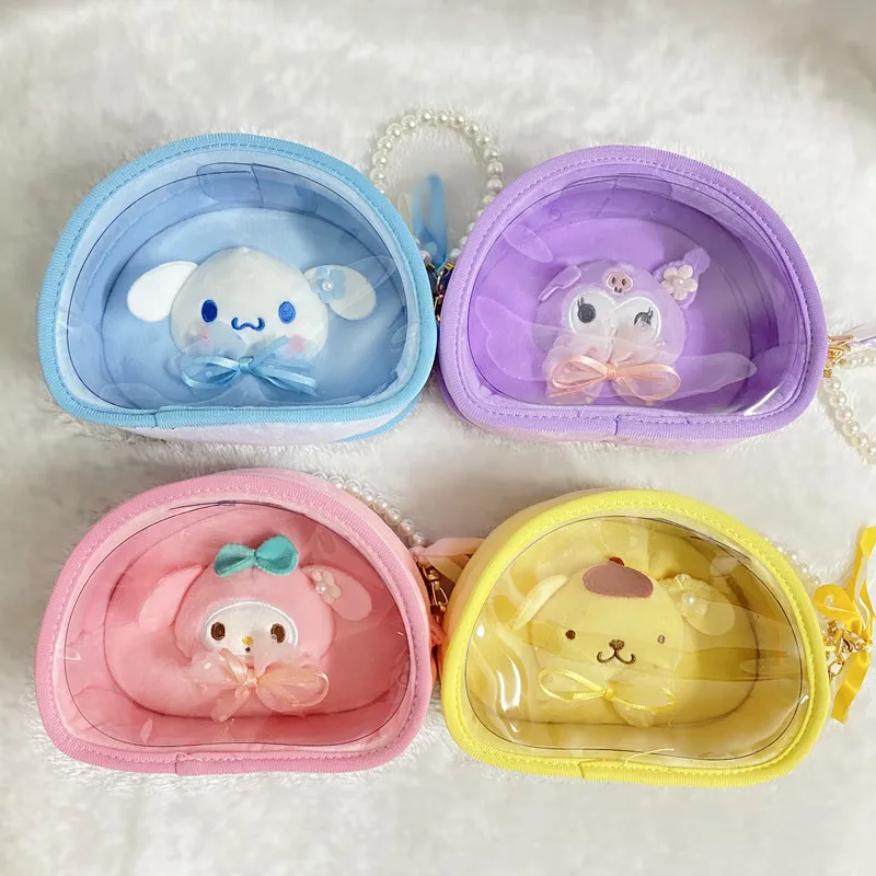 Anime Cartoon Kuromi My Melody Cinnamoroll Pompom Purin Sweet Girly Heart Doll Bag Holiday Gift for Friends Pearl Handbag Clutch
Anime Cartoon Kuromi My Melody Cinnamoroll Pompom Purin Sweet Girly Heart Doll Bag Holiday Gift for Friends Pearl Handbag Clutch