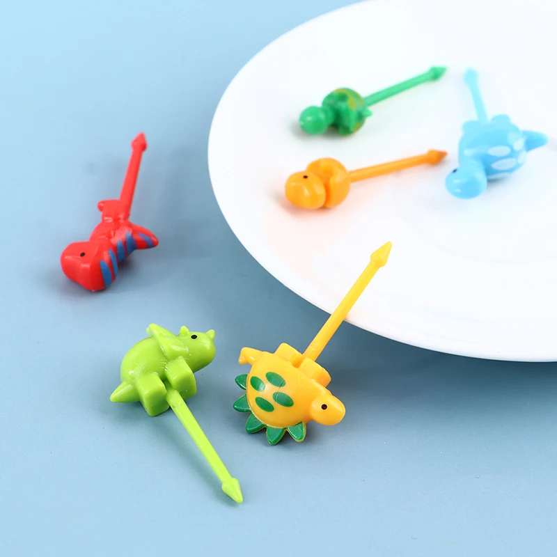 6/7/8/10pcs Mini Cartoon Dinosaur Fruit Fork Animal Farm Children Snack Cake Dessert Pick Toothpick Lunches Party Decoration
6/7/8/10pcs Mini Cartoon Dinosaur Fruit Fork Animal Farm Children Snack Cake Dessert Pick Toothpick Lunches Party Decoration