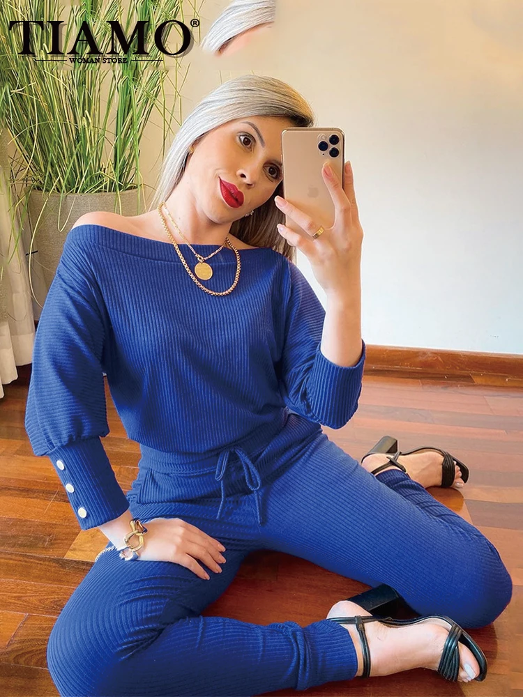 TIAMO Fall Outfits Women Wholesale Dropshipping Casual High Street Languid Lazy Fashion Solid Color Comfortable Two Piece Set
TIAMO Fall Outfits Women Wholesale Dropshipping Casual High Street Languid Lazy Fashion Solid Color Comfortable Two Piece Set