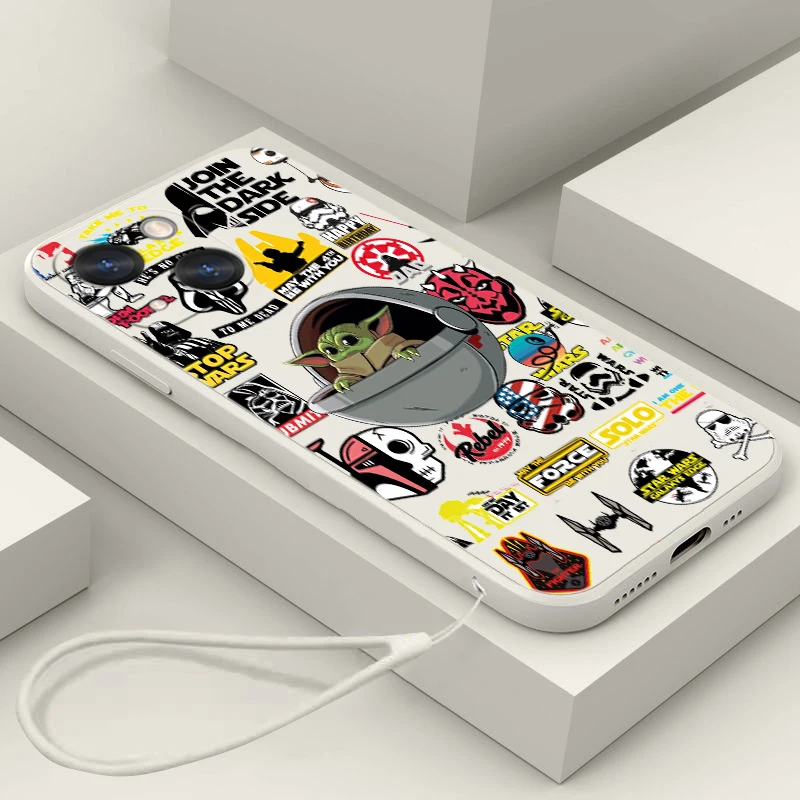 Disney Star Wars Cool For iPhone 14 13 12 Mini 11 Pro XS MAX XR X 8 7 6S SE Plus Liquid Rope Shockproof Phone Case
Disney Star Wars Cool For iPhone 14 13 12 Mini 11 Pro XS MAX XR X 8 7 6S SE Plus Liquid Rope Shockproof Phone Case