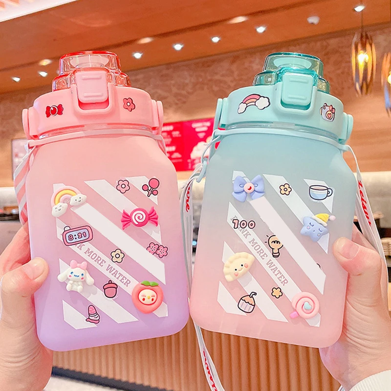 Large Capacity Drink Bottle With Straw Cute Big Belly Cup Resistant Kettle Portable Frosted Plastic Cup Sports Water Bottle
Large Capacity Drink Bottle With Straw Cute Big Belly Cup Resistant Kettle Portable Frosted Plastic Cup Sports Water Bottle