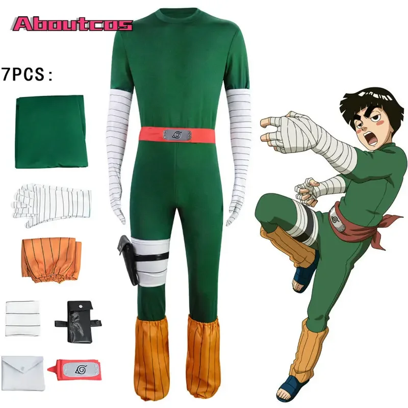 Aboutcos traje de Cosplay de Anime Rock Lee, traje de Carnaval de Halloween, Mono
Aboutcos traje de Cosplay de Anime Rock Lee, traje de Carnaval de Halloween, Mono