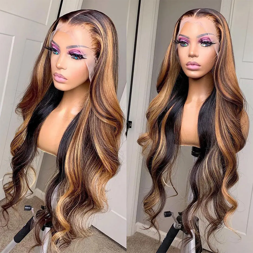 13x4 Highlight Wig Human Hair Hd Lace Frontal Wig Brazilian 30 Inch Body Wave Honey Blonde Lace Front Wigs For Women Human Hair
13x4 Highlight Wig Human Hair Hd Lace Frontal Wig Brazilian 30 Inch Body Wave Honey Blonde Lace Front Wigs For Women Human Hair