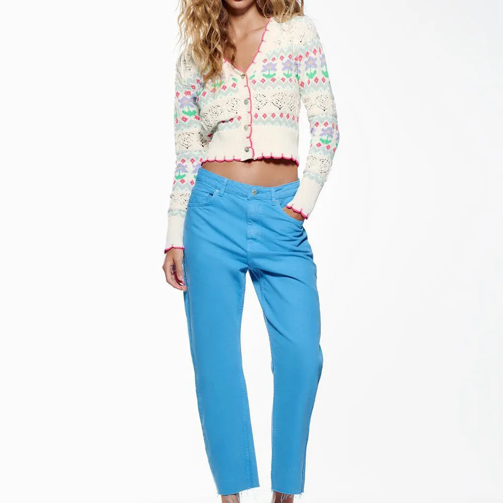 2022 New Women's Sweet Fashion Romantic Hollow Out Short Shirt Retro Long Sleeve Ruffle Blouse Chic Top
2022 New Women's Sweet Fashion Romantic Hollow Out Short Shirt Retro Long Sleeve Ruffle Blouse Chic Top