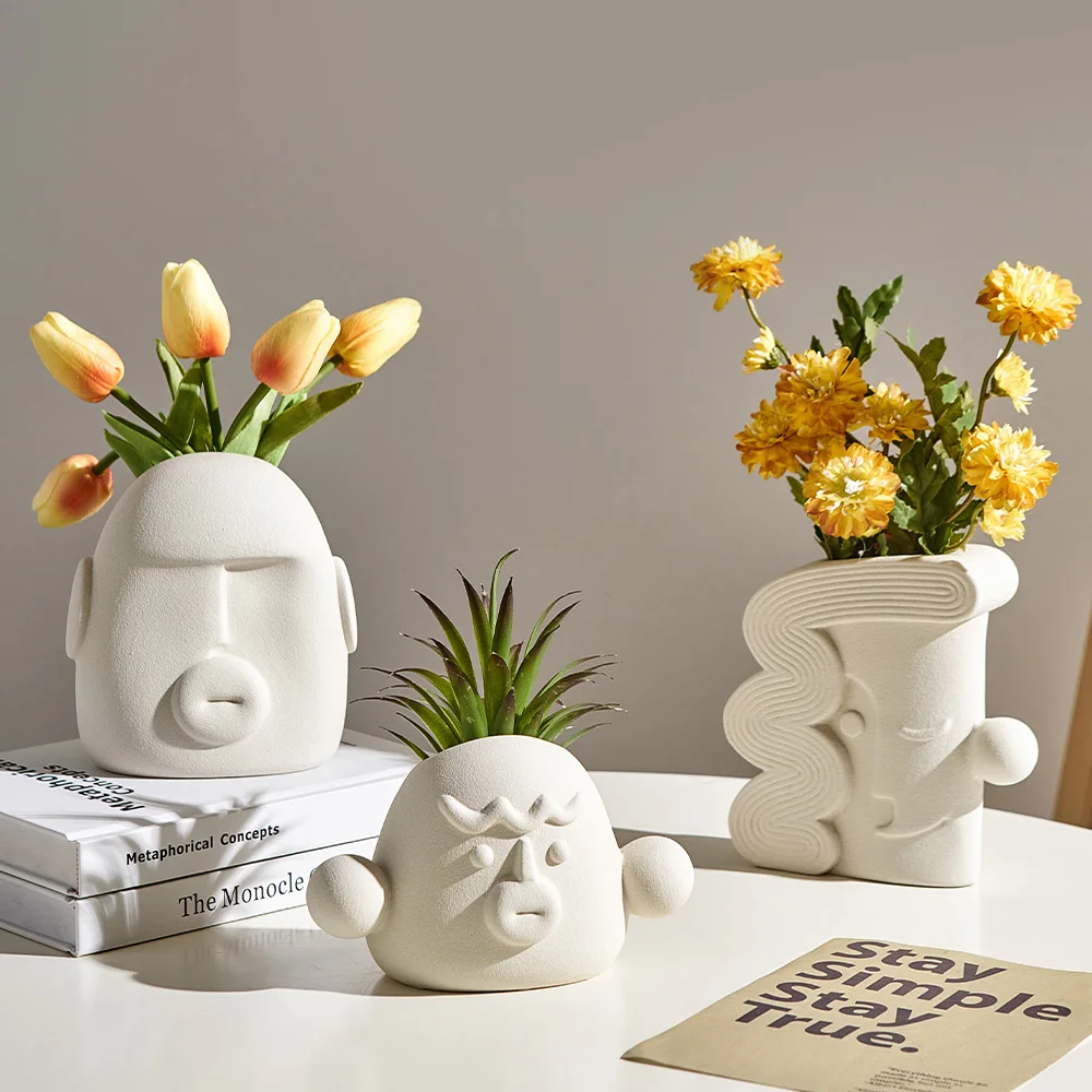 Nordic Decoration Home Lovely Funny Vase Family Vase Succulent Plant Flowerpot Modern Living Room Decoration Home Decor Gift
Nordic Decoration Home Lovely Funny Vase Family Vase Succulent Plant Flowerpot Modern Living Room Decoration Home Decor Gift