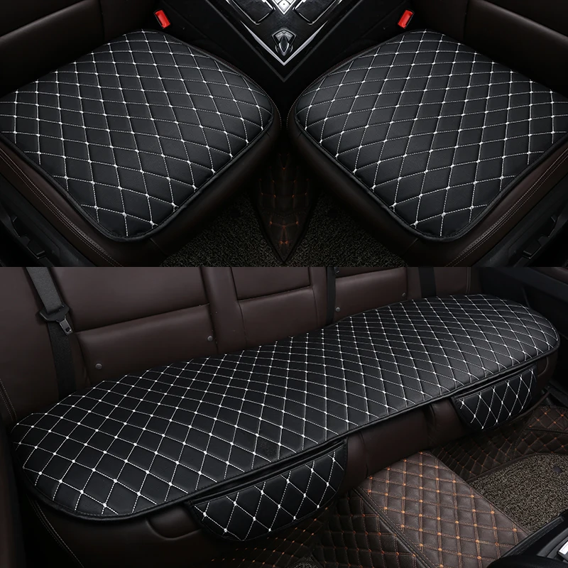 

PU Leather Universal Cushion Car Seat Cover for MG ZS EV GT HS RX5 MG5 MG6 Car Accessories Interior Details
