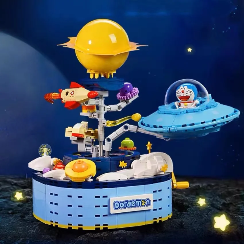 Креативная солнечная система Doraemon, строительные блоки для сборки, поисковые игрушки, образовательные детские подарки на день рождения
Креативная солнечная система Doraemon, строительные блоки для сборки, поисковые игрушки, образовательные детские подарки на день рождения