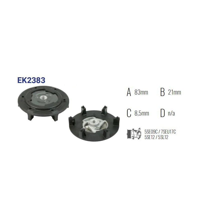 EK2383 CLUTCH HUB DENSO 5SE11C/7SEU17C/5SE09C/7SEU17CA for BMW E60/TOYOTA Yaris/Land/Range Rover/Jaguar XJ X350 XF X250 2.7D XK
EK2383 CLUTCH HUB DENSO 5SE11C/7SEU17C/5SE09C/7SEU17CA for BMW E60/TOYOTA Yaris/Land/Range Rover/Jaguar XJ X350 XF X250 2.7D XK