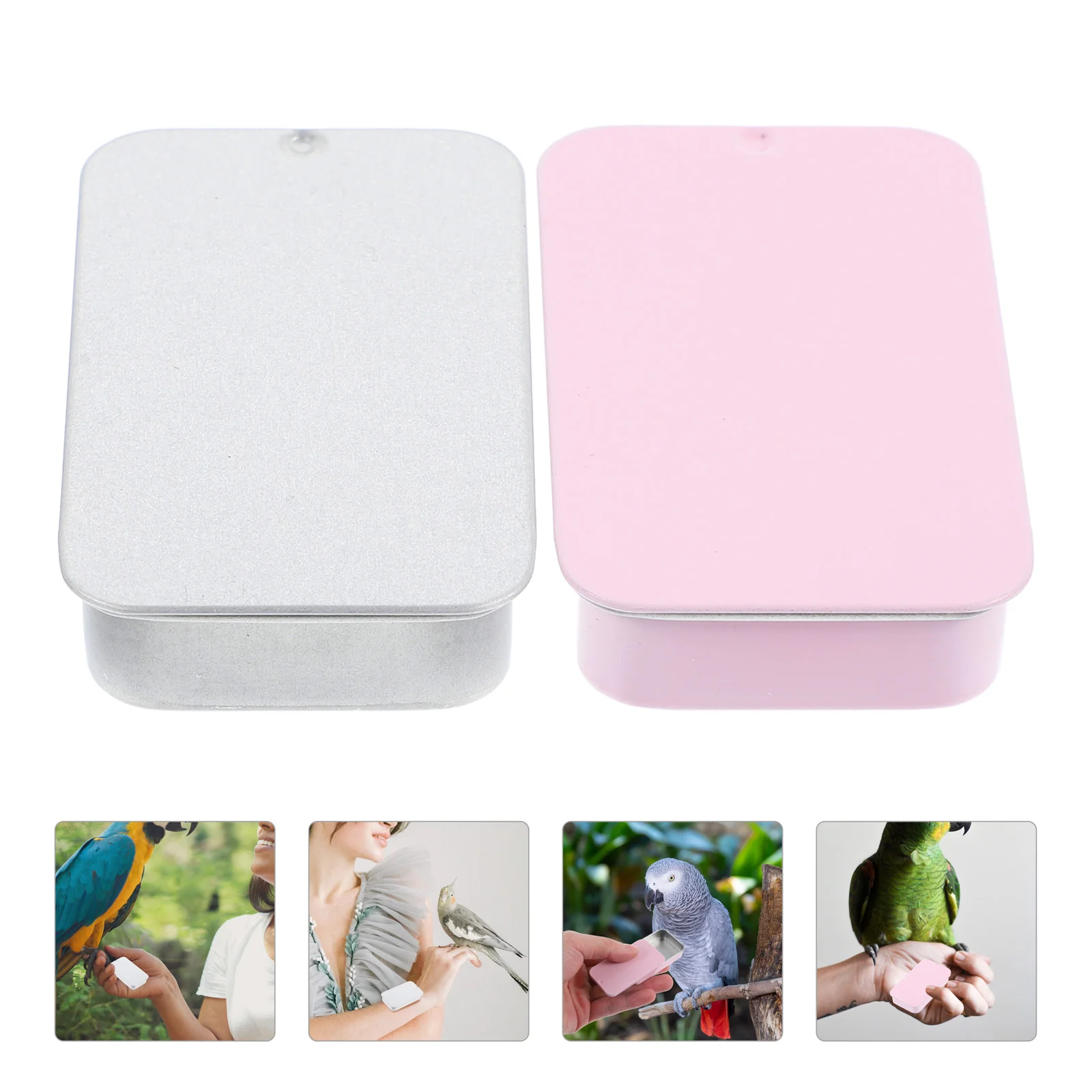 2Pcs Bird Feeder Food Box for Bird Training Outdoor Insect Box Bird Food Container
2Pcs Bird Feeder Food Box for Bird Training Outdoor Insect Box Bird Food Container