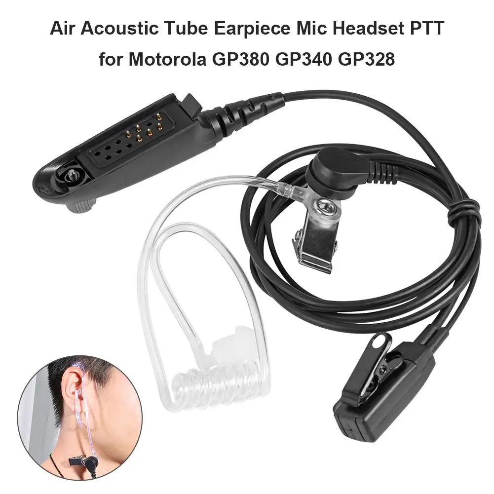 Air Acoustic Tube Earpiece Mic Headset PTT Microphone Headset Walkie Talkie Earphone For Motorola GP340 GP328 GP1280 PRO5150 
Air Acoustic Tube Earpiece Mic Headset PTT Microphone Headset Walkie Talkie Earphone For Motorola GP340 GP328 GP1280 PRO5150