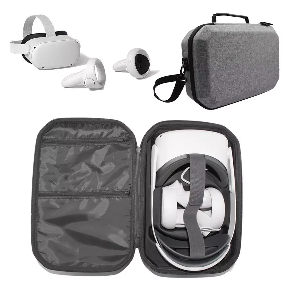 Storage Box For Oculus Quest2 VR Headset Travel Carrying Protective Case Hard EVA Storage Box Bag For Oculus Quest2 VR Accessory
Storage Box For Oculus Quest2 VR Headset Travel Carrying Protective Case Hard EVA Storage Box Bag For Oculus Quest2 VR Accessory