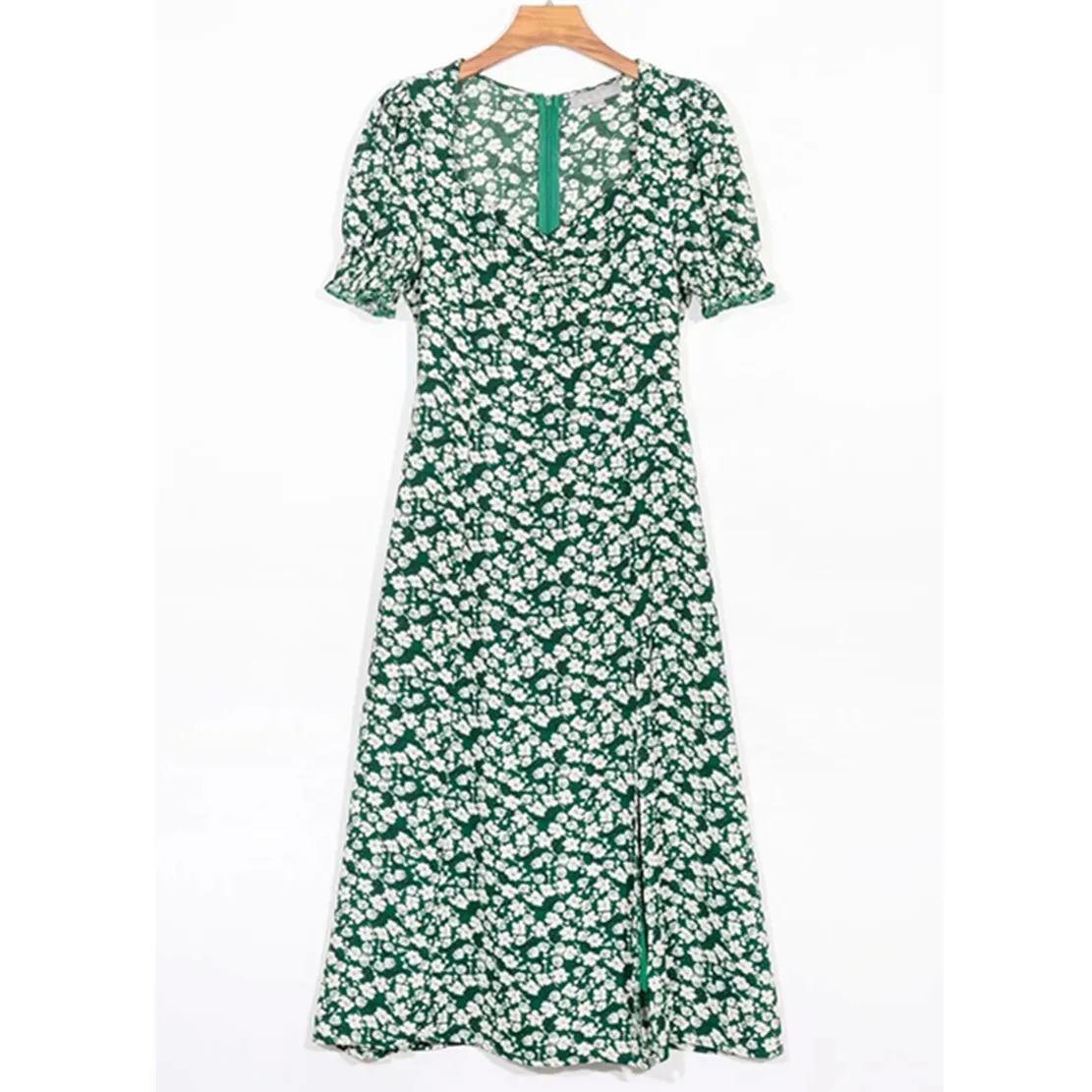 Maxdutti 2023 Floral Print Square Colla0r Puff Sleeve Straight Party Dress Women England Style Indie Folk Fashion Green Dreen
Maxdutti 2023 Floral Print Square Colla0r Puff Sleeve Straight Party Dress Women England Style Indie Folk Fashion Green Dreen