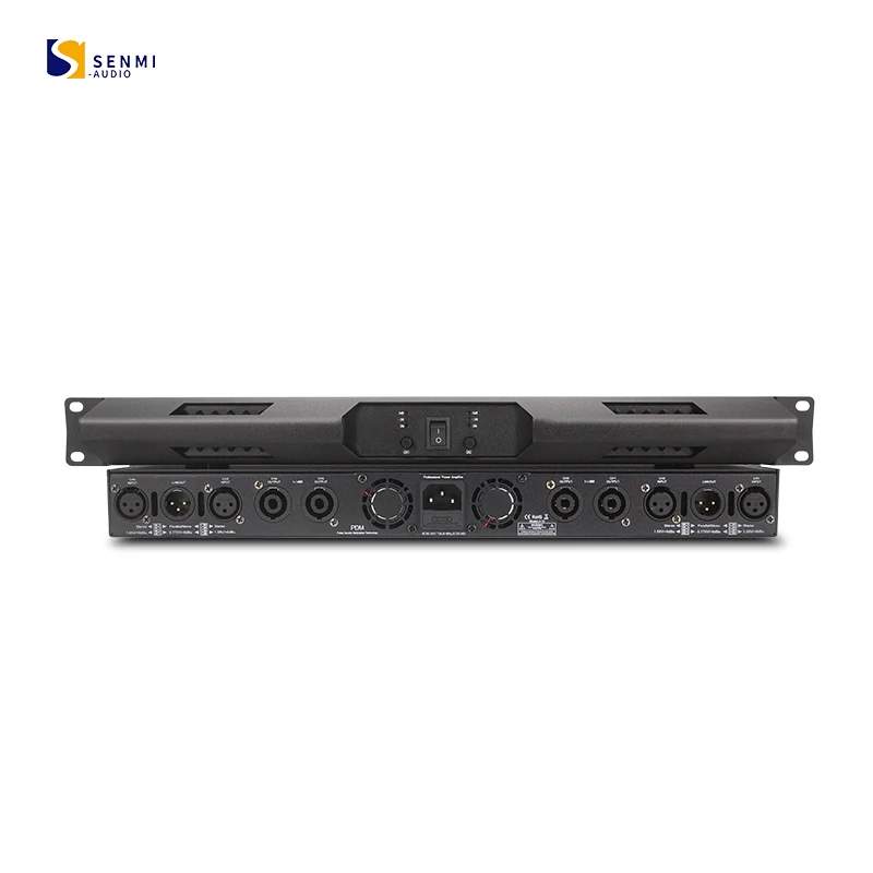 SUA-D400 2023 хит продаж Профессиональный 1U цифровой усилитель класса d 4 Ом 2000 Вт * 4 канала для сценического диджея
SUA-D400 2023 хит продаж Профессиональный 1U цифровой усилитель класса d 4 Ом 2000 Вт * 4 канала для сценического диджея