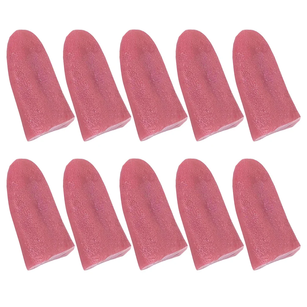 10 Pcs Fake Tongue Models Trick Toys Simulation Props Halloween Decor Decors Fool's Day Tpr
10 Pcs Fake Tongue Models Trick Toys Simulation Props Halloween Decor Decors Fool's Day Tpr