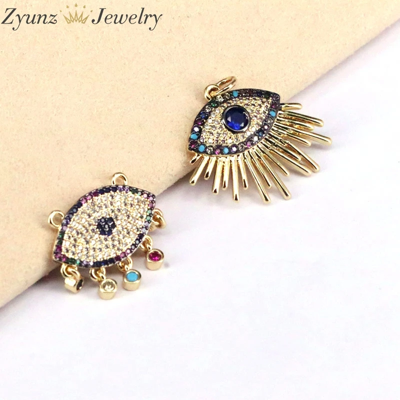 10PCS, Shiny Gold Crystal Eye Pendant, Evil Eye Necklace Pendant, Cz Charms, Eye Charm Medallion, Gold Plated Findings
10PCS, Shiny Gold Crystal Eye Pendant, Evil Eye Necklace Pendant, Cz Charms, Eye Charm Medallion, Gold Plated Findings