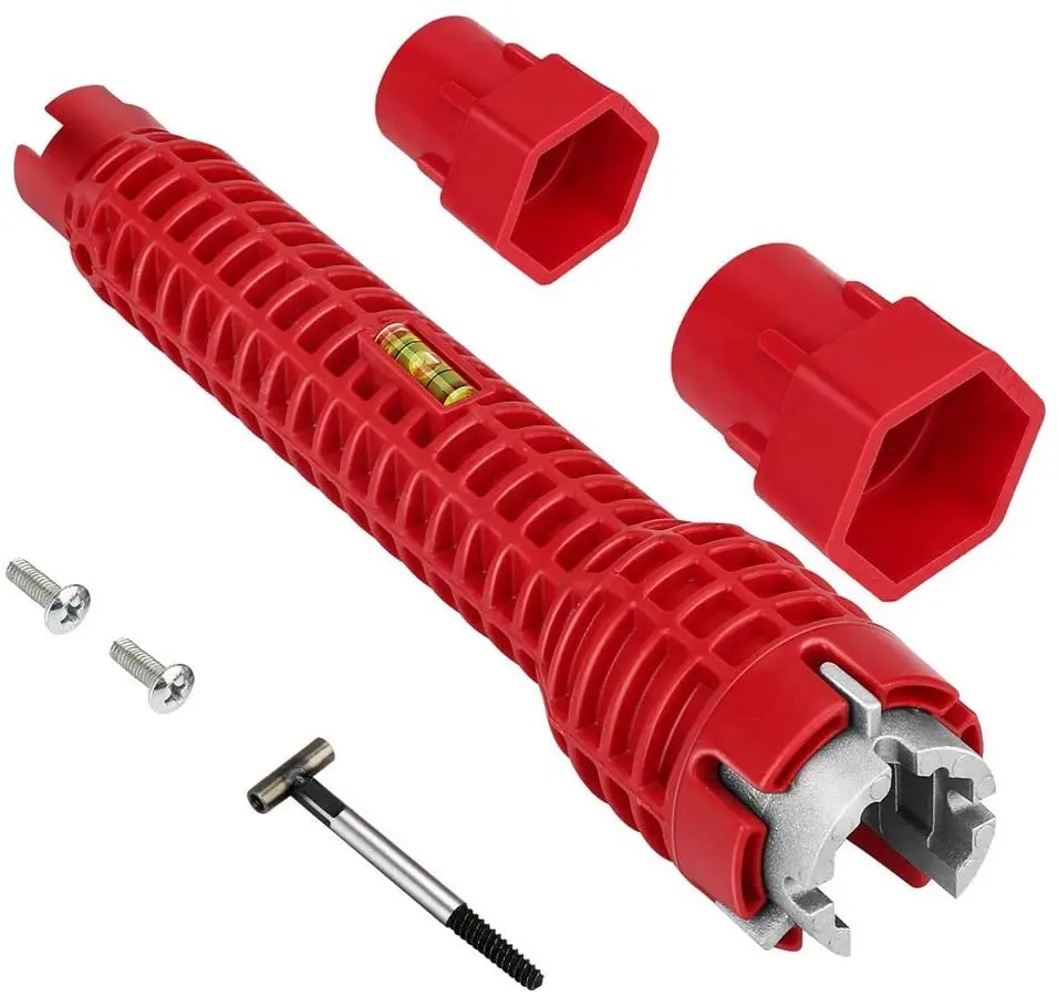 Faucet&Sink Installer Wrench for Kitchen Plumbing Repair Faucet Wrench Sink Installer Tool,Multifunctional Wrench,Plumbing Tools
Faucet&Sink Installer Wrench for Kitchen Plumbing Repair Faucet Wrench Sink Installer Tool,Multifunctional Wrench,Plumbing Tools