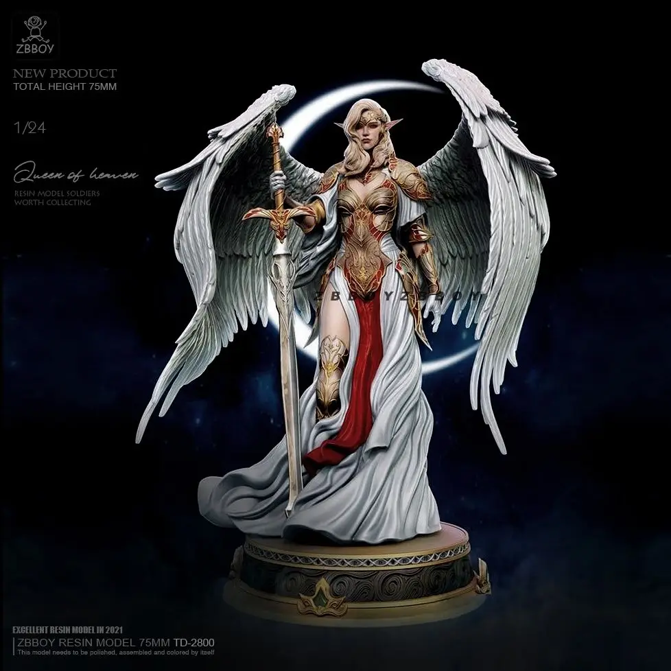 75 мм 1/24, богиня Tianyu, смола, ручная работа, Женский солдат, белая форма TD-2800
75 мм 1/24, богиня Tianyu, смола, ручная работа, Женский солдат, белая форма TD-2800