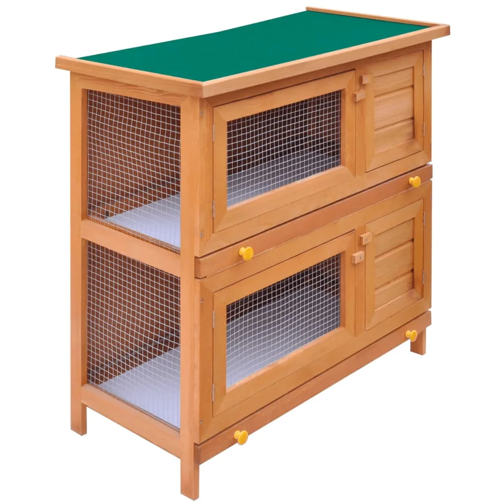 Outdoor Rabbit Hutch, Small Animal Supplies, Small Animal House Pet Cage 4 Doors Wood
Outdoor Rabbit Hutch, Small Animal Supplies, Small Animal House Pet Cage 4 Doors Wood