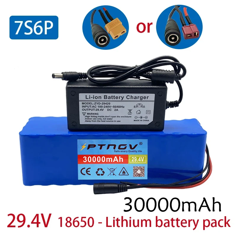 7S6P 24V(29.4V) 30000Mah Lithium E-Bike Batterij, samsung INR18650 Ingebouwde 33G Voor Motoren Onder 1000W 18650 battery pack
7S6P 24V(29.4V) 30000Mah Lithium E-Bike Batterij, samsung INR18650 Ingebouwde 33G Voor Motoren Onder 1000W 18650 battery pack